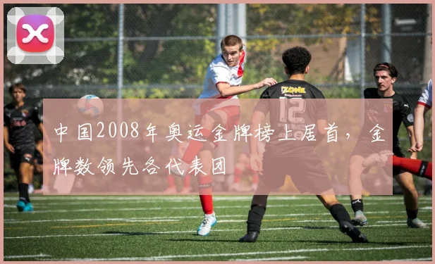 中国2008年奥运金牌榜上居首,金牌数领先各代表团